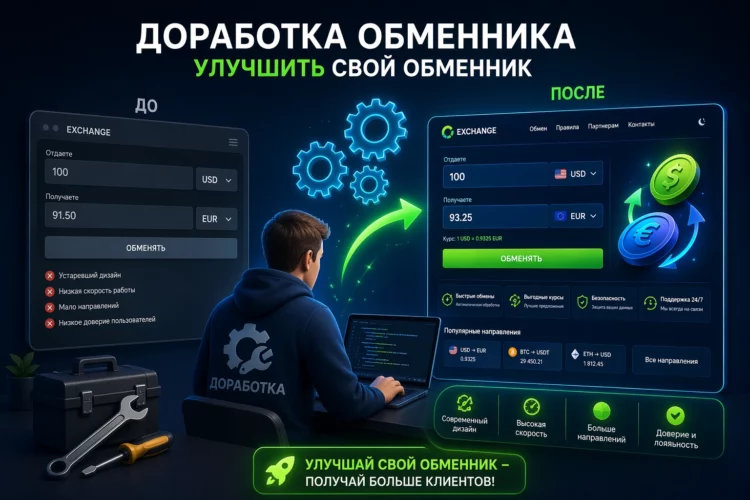 update obmennika